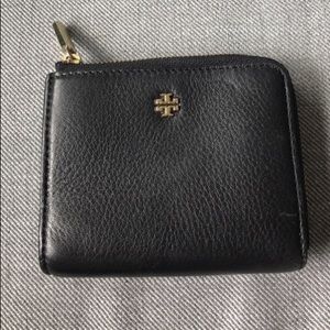 Tory Burch Zip Coin Case with key chain